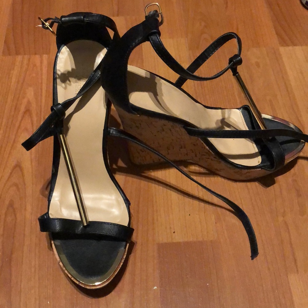Black and Tan wedges